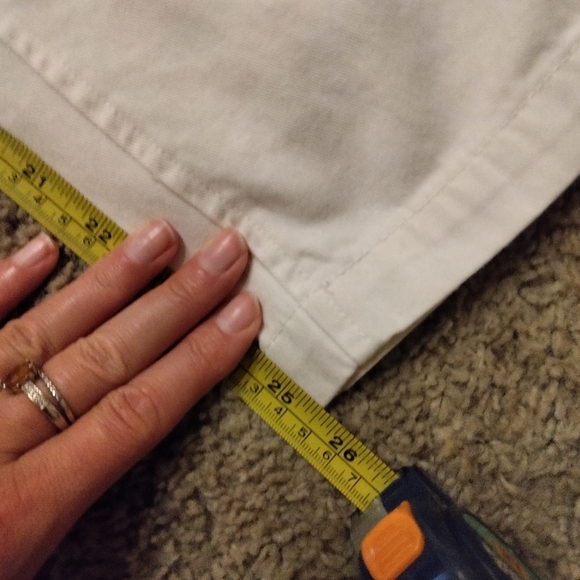 RE/DONE Women’s Off White Utility Cargo Pants Size 25 Relaxed Fit Streetwear - Picture 8 of 10